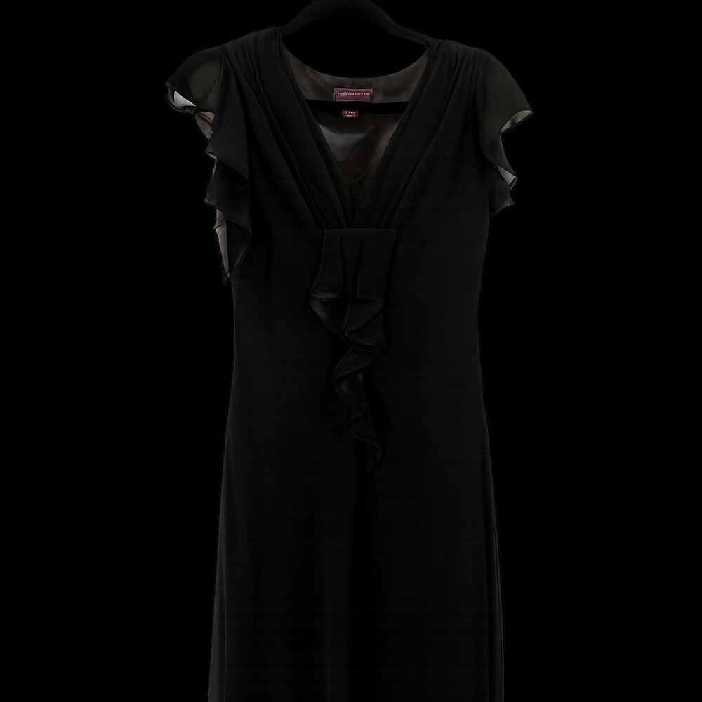 Metaphor Black Cocktail Dress – Size 8